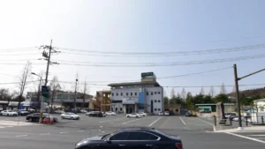 진주장례식장 입구 전경