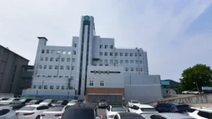 무주보건의료원장례식장 입구 전경