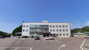 영동제일장례식장 입구 전경