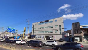 광적장례식장 입구 전경