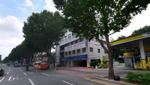 성서병원장례식장 입구 전경