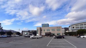 해남군산림조합장례식장 입구 전경