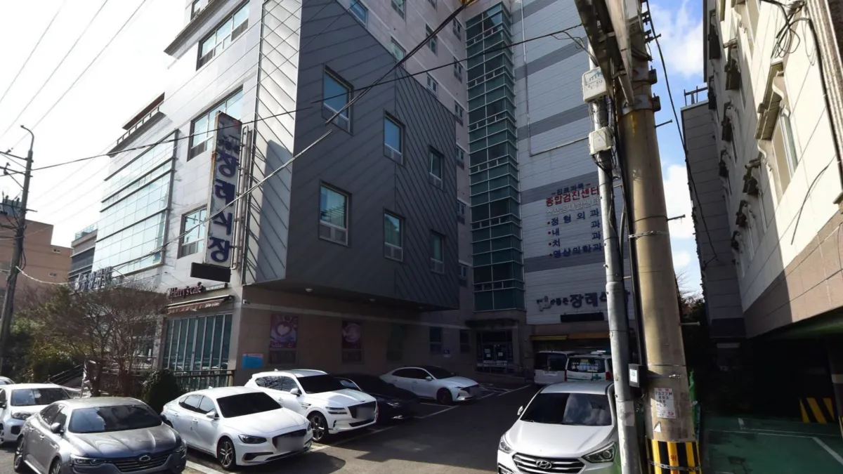 e좋은병원장례식장 입구 전경