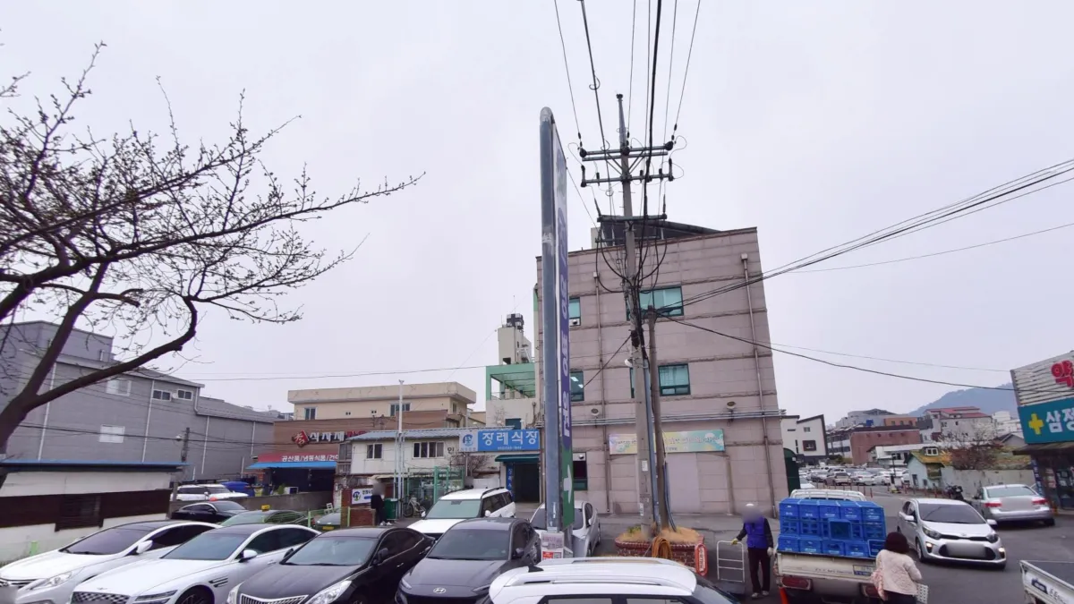 진영병원장례식장 입구 전경