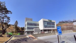 서안동농협장례식장 입구 전경