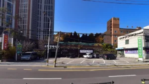 양주소망장례식장 입구 전경