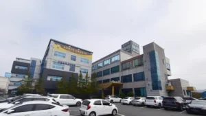 영산포한우리장례식장 입구 전경