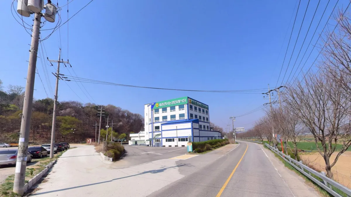 세종연서농협장례식장 입구 전경