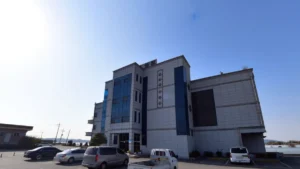 사비장례문화원 입구 전경