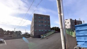 고성제일요양병원장례식장 입구 전경