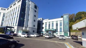 의령사랑병원장례식장 입구 전경