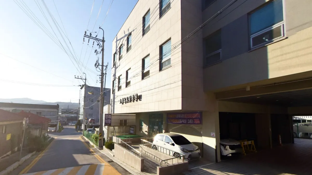 양주예쓰병원장례식장 입구 전경