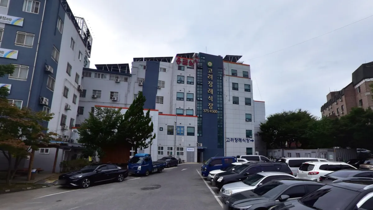 화순고려병원장례식장 입구 전경