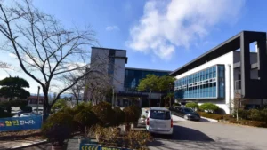 순천성가롤로병원장례식장 입구 전경