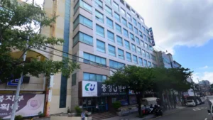 중앙U병원장례식장 입구 전경