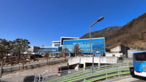 충주의료원장례식장 입구 전경