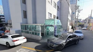 BHS한서병원장례식장 입구 전경