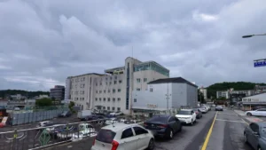 창녕한성병원장례식장 입구 전경