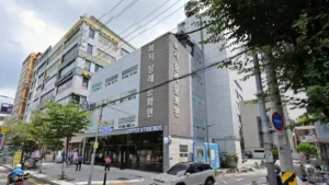 복지장례문화원 입구 전경