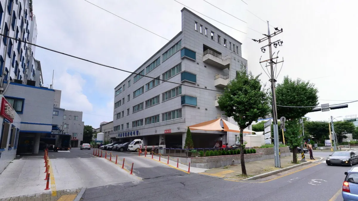 제천서울병원장례식장 입구 전경
