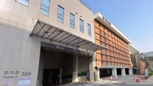 성남시의료원장례식장 입구 전경