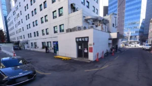 대한병원장례식장 입구 전경