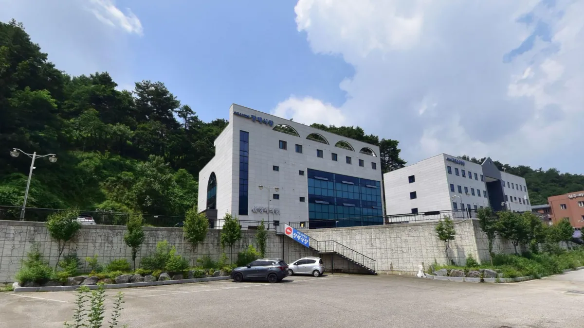 바른장례식장 입구 전경