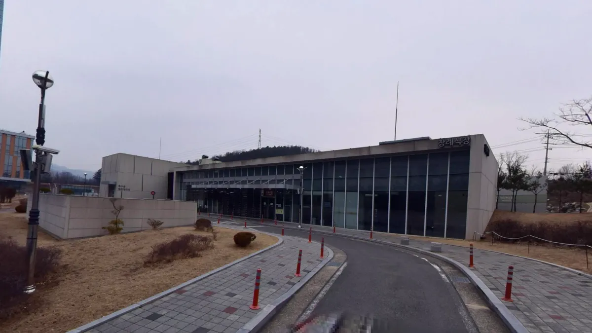 칠곡경북대학교병원장례식장 입구 전경