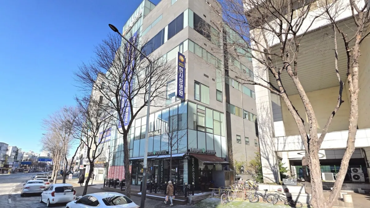 한사랑병원장례문화센터 입구 전경