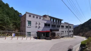 화천군공설장례식장 입구 전경