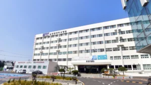 순천향대학교구미병원장례식장 입구 전경