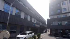 광주수완장례식장 입구 전경