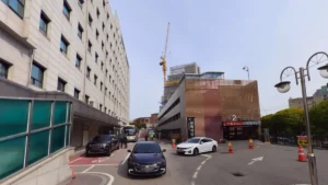 성빈센트병원장례식장 입구 전경