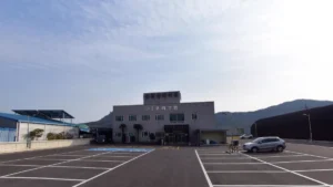 장흥우리병원중앙장례식장 입구 전경