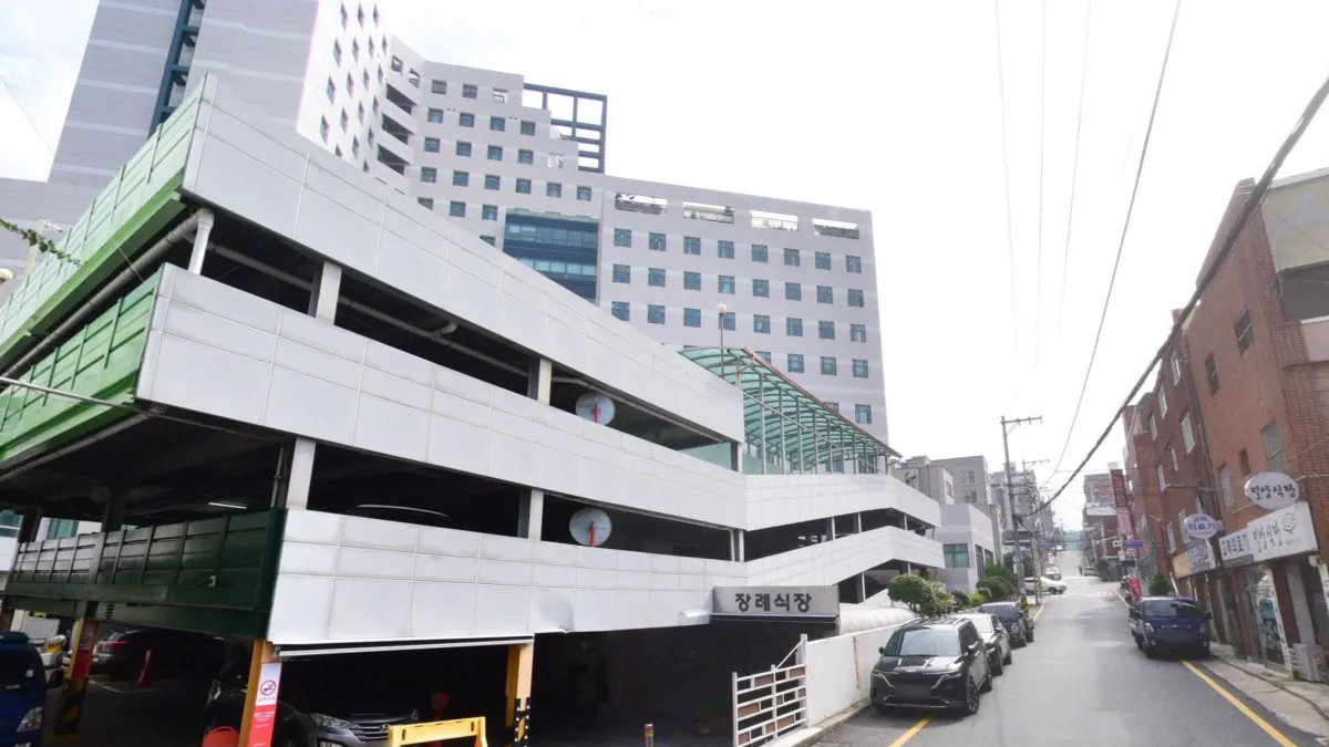 좋은삼선병원장례식장 입구 전경