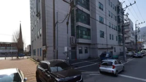 현대병원장례식장 입구 전경