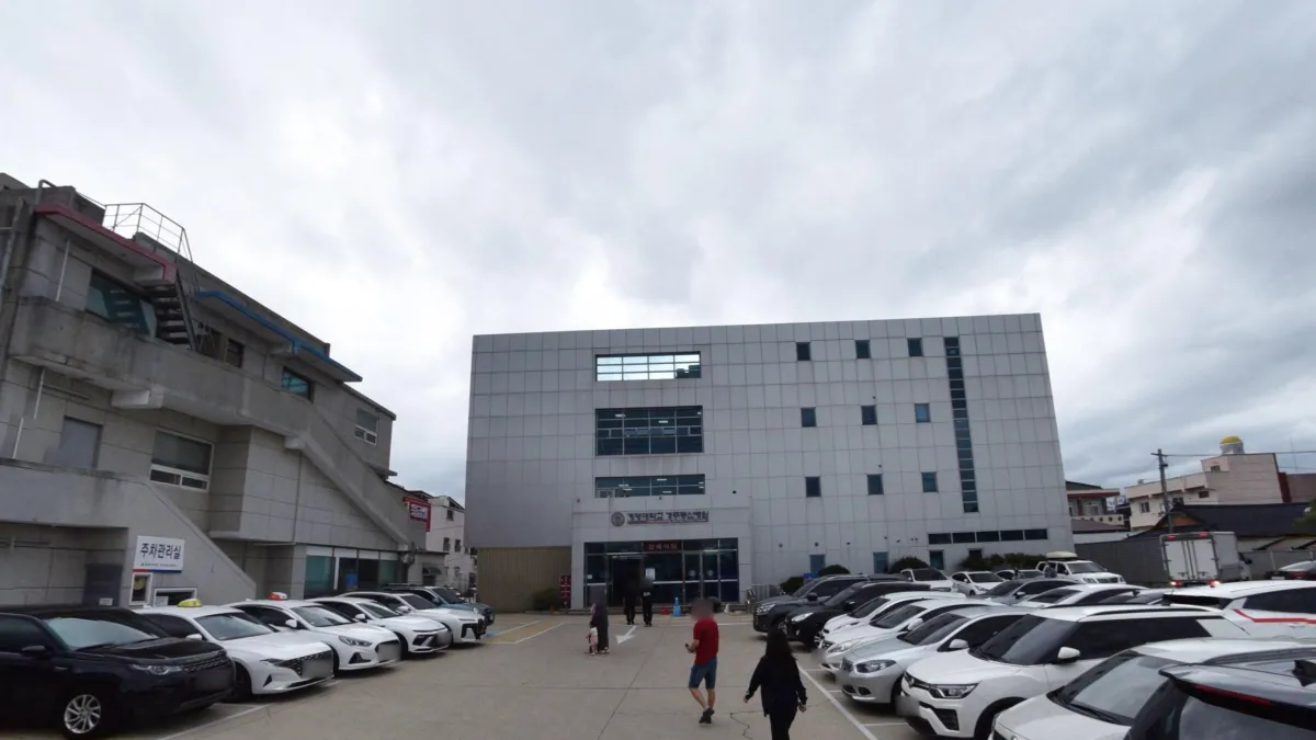 계명대학교경주동산병원장례식장 입구 전경