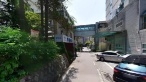 건국대학교충주병원장례식장 입구 전경