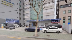 더조은장례식장 입구 전경