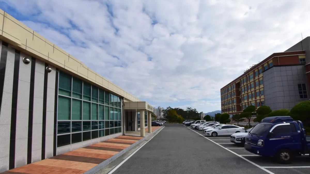 전라남도강진의료원장례식장 입구 전경