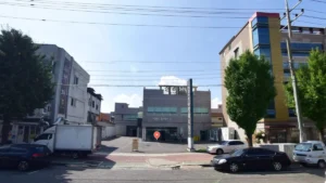 경주시민장례식장 입구 전경