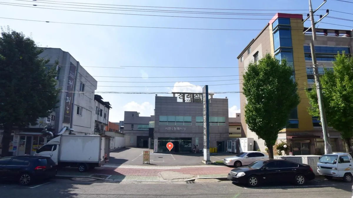 경주시민장례식장 입구 전경