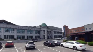 함열백제장례예식장 입구 전경