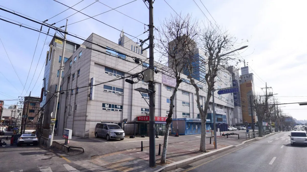 메디힐병원장례식장 입구 전경