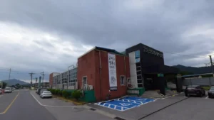 옥천농협장례식장 입구 전경