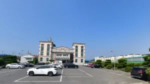 군산장례식장 입구 전경