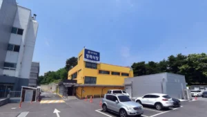 제천명지병원장례식장 입구 전경