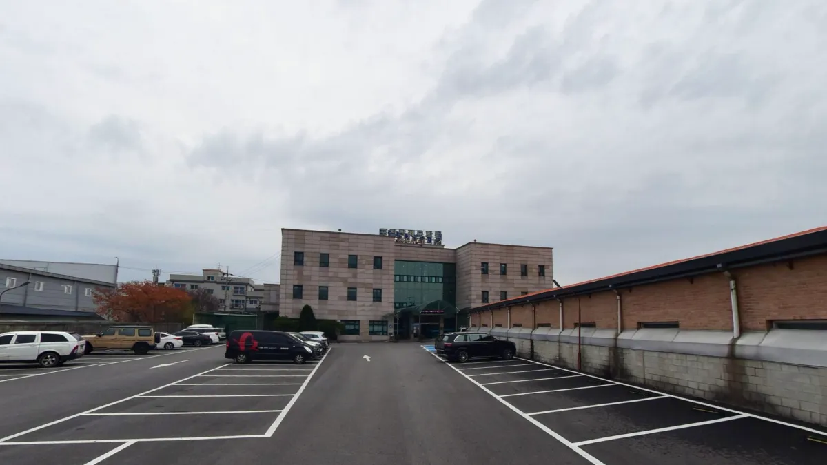 포천장례문화원 입구 전경