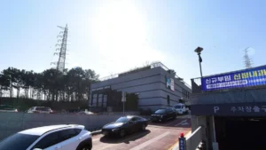 거제백병원대명아임레디장례식장 입구 전경