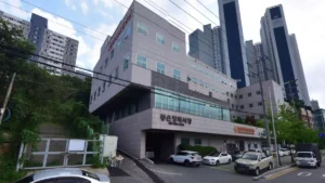 좋은장례식장 입구 전경